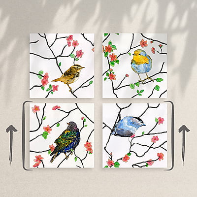 Winged Confidence-Art No. 191/2023(Set)