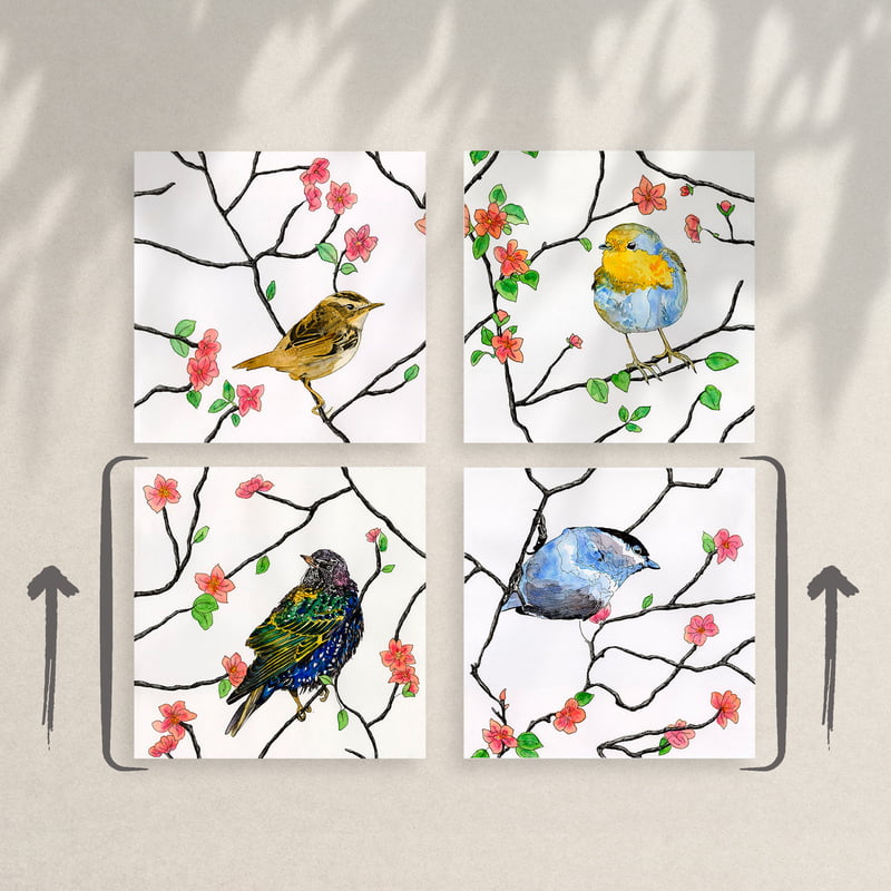 Winged Confidence-Art No. 191/2023(Set) Winged Confidence-Art No. 191/2023(Set)