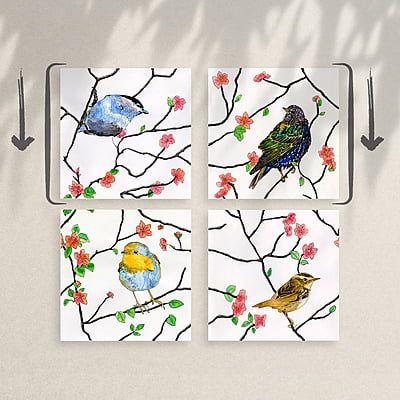 Winged Confidence-Art No. 191/2023(Set) Winged Confidence-Art No. 191/2023(Set)