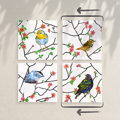 Winged Confidence-Art No. 191/2023(Set) Winged Confidence-Art No. 191/2023(Set)