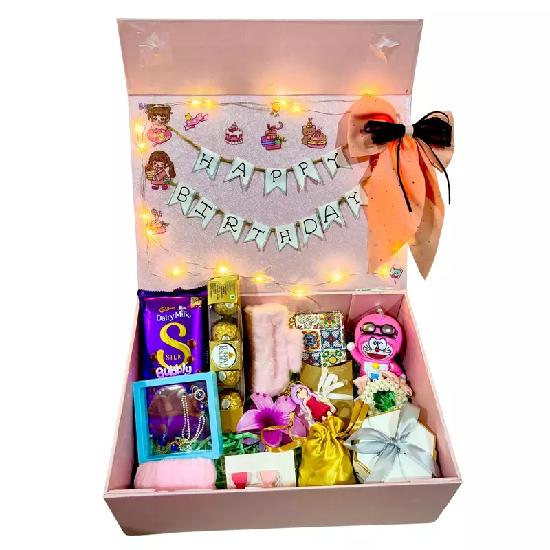 Pink Birthday Hampers - Women