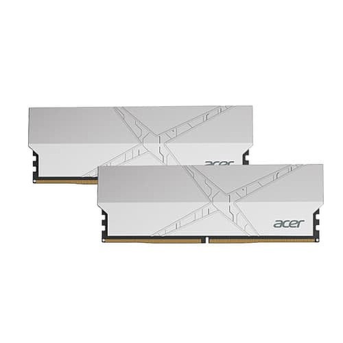Acer HT200 Silver 32GB DDR5 7200MHz RAM – CL34 | 16GB×2 UDIMM