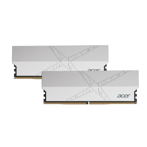 Acer HT200 Silver 32GB DDR5 7200MHz RAM – CL34 | 16GB×2 UDIMM