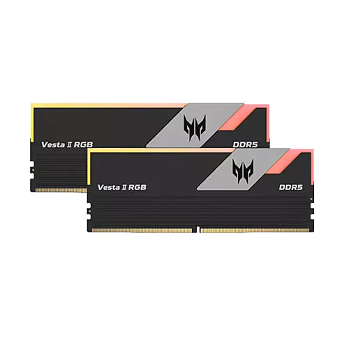 Acer Predator Vesta II RGB 64GB DDR5 RAM – 6000MHz | CL30 | 32GBx2