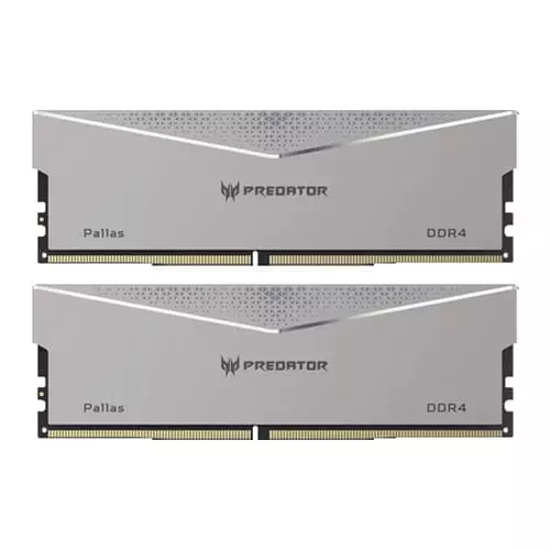 Acer Predator Pallas Silver 32GB (16GBx2) DDR4 3200MHz CL16 Desktop RAM – UDIMM