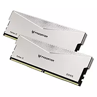 Acer Predator Pallas II Silver 64GB DDR5 RAM – 6000MHz | CL30 | 32GBx2