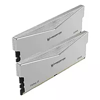 Acer Predator Pallas II Silver 64GB DDR5 RAM – 6000MHz | CL30 | 32GBx2