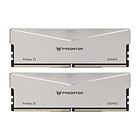 Acer Predator Pallas II Silver 64GB DDR5 RAM – 6000MHz | CL30 | 32GBx2
