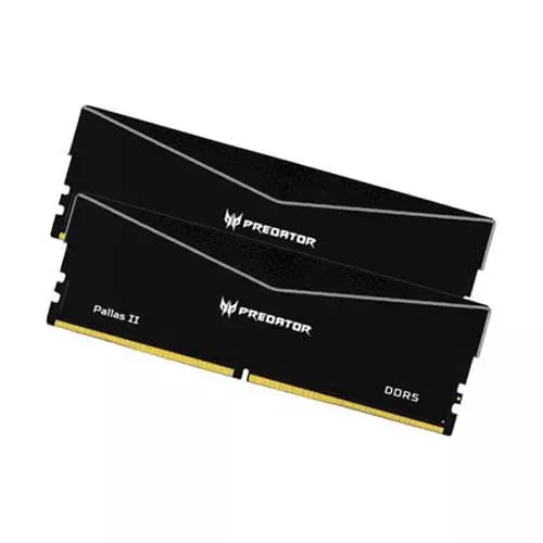 Acer Predator Pallas II 32GB (16GBx2) DDR5 6000MHz CL30 Desktop RAM – UDIMM
