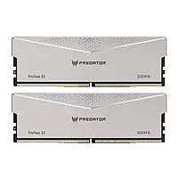 Acer Predator Pallas II 32GB DDR5 6000MHz CL34 Desktop RAM Kit – Silver