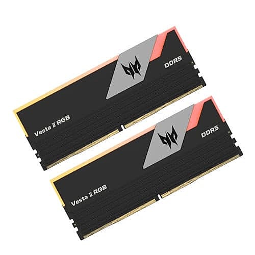 Acer Predator Vesta II RGB 32GB DDR5 6000MHz CL36 Desktop RAM Kit