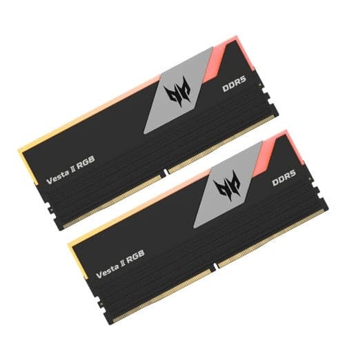 Acer Predator Vesta II RGB 32GB DDR5 6000MHz CL36 Desktop RAM Kit