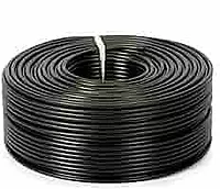 16 sq.mm DC Cable (Black with Red Stripe)