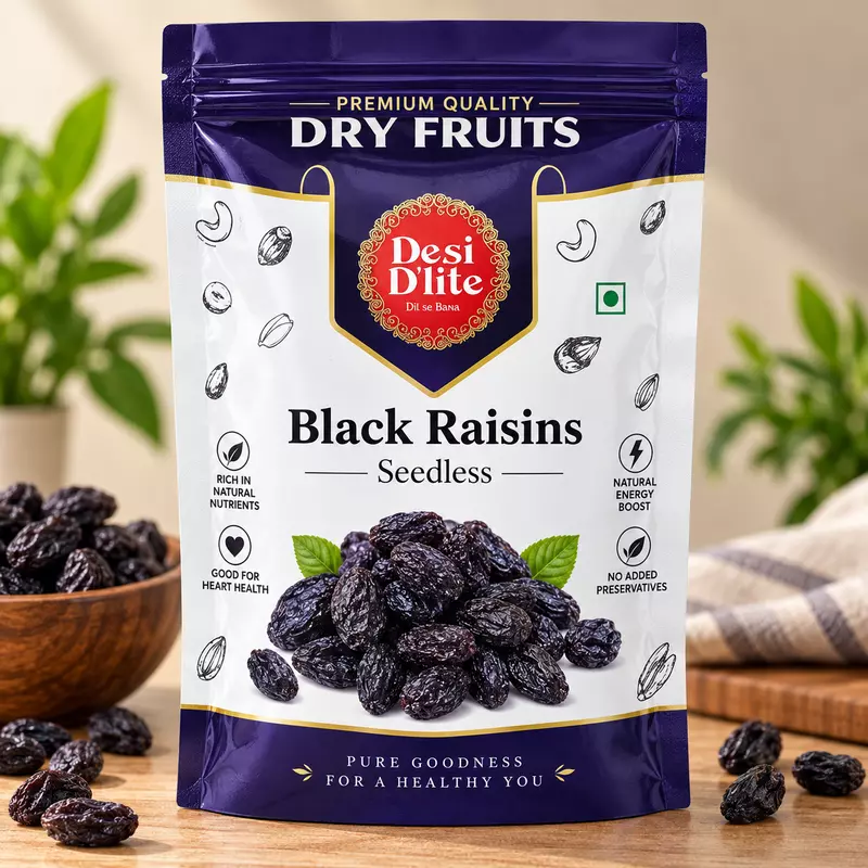 Black Grapes Seedless 250g