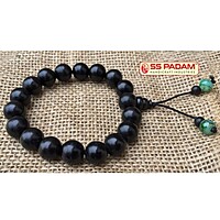 12MM Black Ebony Wood Karungali Bracelet 100% Original