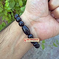 10MM Black Ebony Wood Karungali Bracelet 100% Original