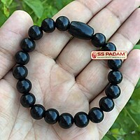 10MM Black Ebony Wood Karungali Bracelet 100% Original