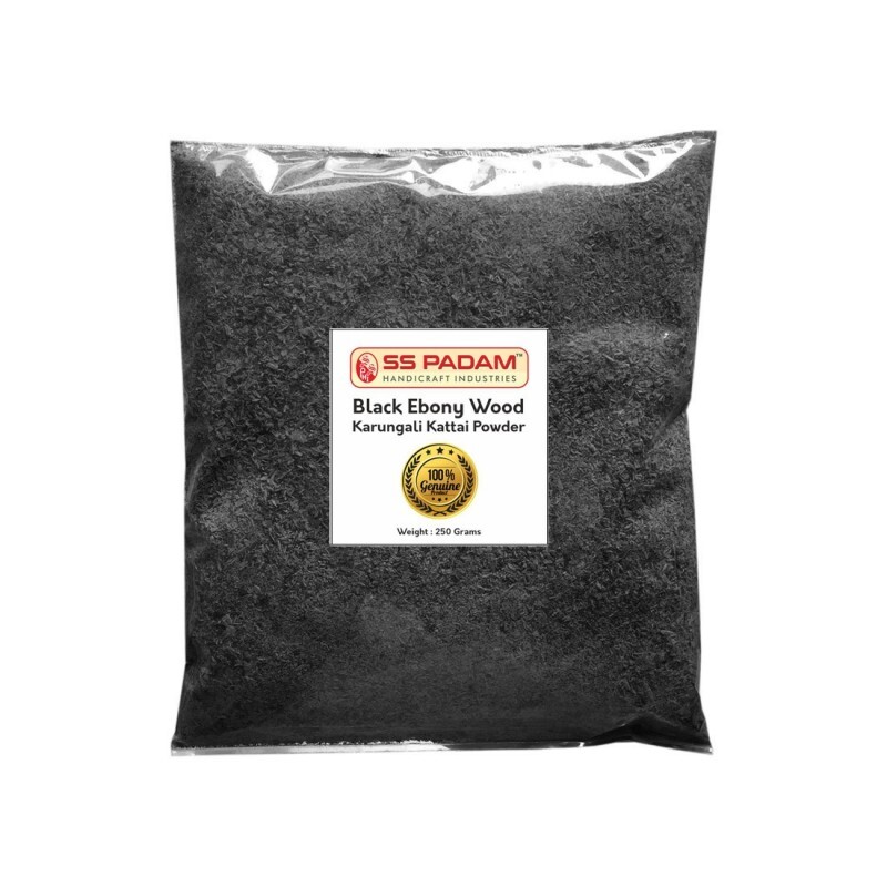 Black Ebony Wood Karungali Kattai Powder – 100% Natural Pooja & Hawan Samagri
