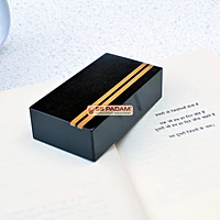 Black Ebony Wood Karungali Paperweight 4 Inch