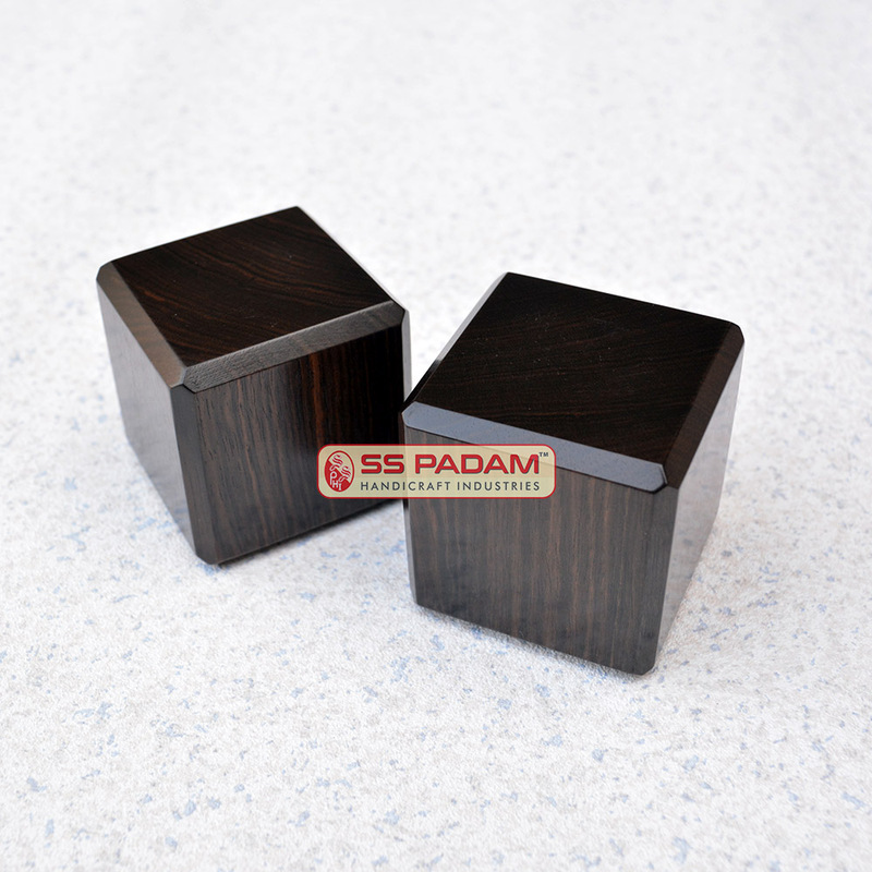 Black Ebony Wood Karungali Paperweight