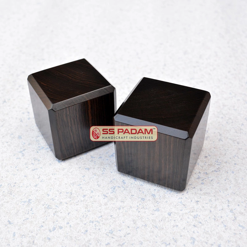 Black Ebony Wood Karungali Paperweight