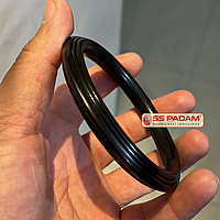 Black Ebony Wood Karungali Kada/Bangle – Sharp Shape (Unisex)