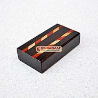 Black Ebony Wood Karungali Designer Paperweight 4 Inch