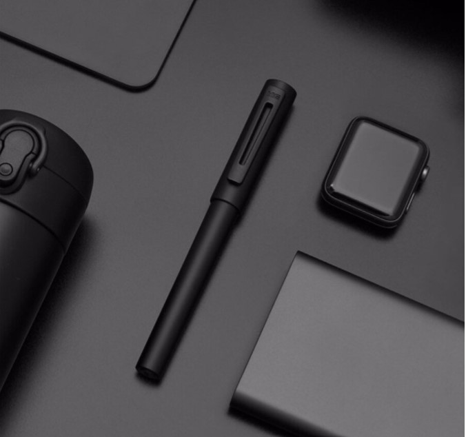 Kaco Sky Metal Fountain Pen Black