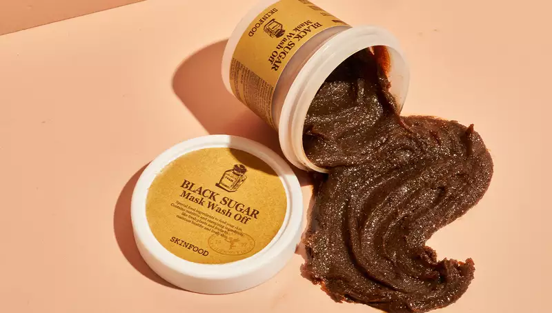 SKINFOOD BLACK SUGAR MASK WASH OFF