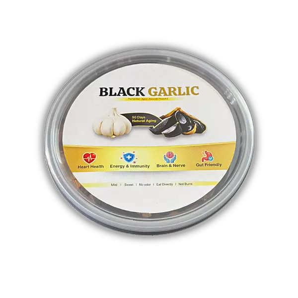 Nutrifense Black Garlic – 90-Day Naturally Fermented, Peeled & Ready-100g