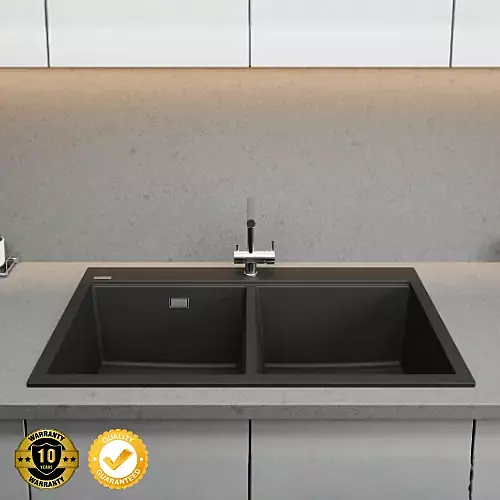 Hafele Blanco Gemini Double Bowl Sink- 860x510x220