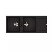 Hafele Blanco Grande Double Bowl Sink- 1200x510x220