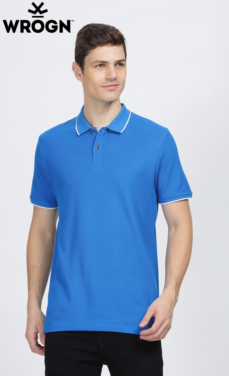 Wrongn Tipping Polo T- Shirt
