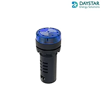 22.5mm BUZZER ILLUMINATED BLUE