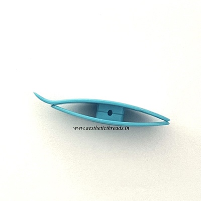 Tatting shuttle (Plastic) – Blue