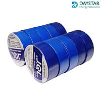 Jindal Quality Tape  PVC Electrical Insulation Tape-Colored Pack of 10 Pieces (Blue, 10)
