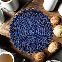 Crochet Single Colour Trivet