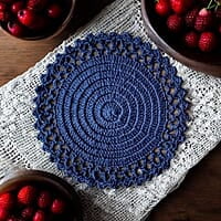 Crochet Single Colour Trivet