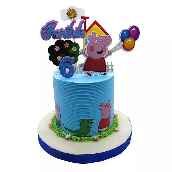 blue Peppa Pig