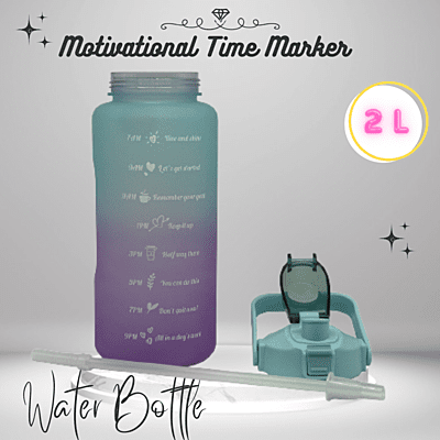 Motivational Time Marker water bottle Motivational Time Marker water bottle