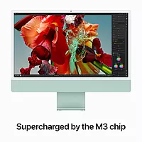 Apple iMac (Apple M3 Chip/ 8-core CPU/ 8GB RAM/ 256GB SSD/ 24-inch (60.96 cm) 4.5K Retina display / 8-core GPU/ macOS/ Blue) | MQRC3HN/A