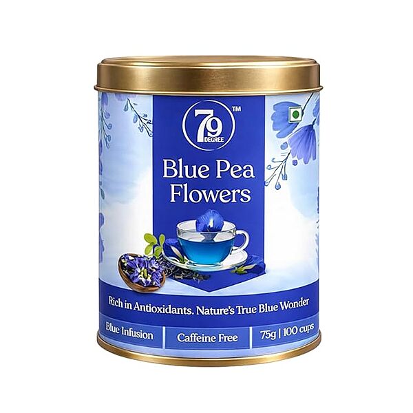 Blue Pea Flowers