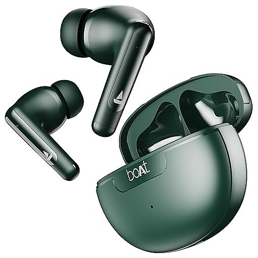 boAt Airdopes 161 ANC TWS Earbuds – 32dB Active Noise Cancellation, 50 Hours Playback, ASAP Charge, Bluetooth – Green boAt Airdopes 161 ANC TWS Earbuds – 32dB Active Noise Cancellation, 50 Hours Playback, ASAP Charge, Bluetooth – Green