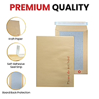 Box of 125 C5 Board Back Envelopes (162 x 229mm)