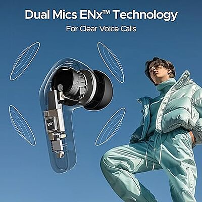 boAt Airdopes 311 Pro Transparent