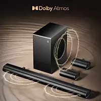 Boat Aavante (5000Da) 500W Sound Bar 5.1 Channel With Dolby Atmos Black