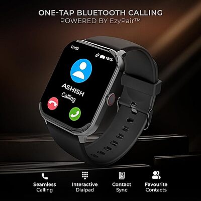 BeatXP Marv Neo 1 85 HD Display Bluetooth Calling Smart Watch