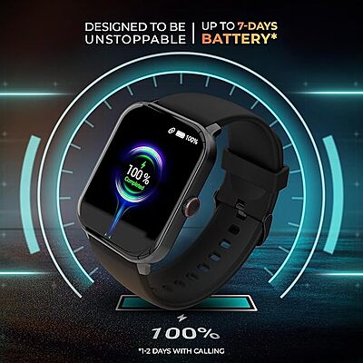 BeatXP Marv Neo 1 85 HD Display Bluetooth Calling Smart Watch