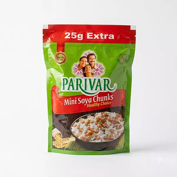 PARIVAR MINI SOYA CHUNKS 225GM