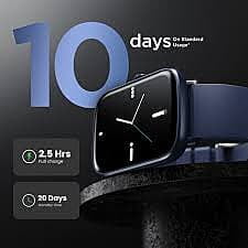 Boult Cosmic 1.69 inch Display, Complete Health Monitoring, Multiple Watch Faces, IP67 Smartwatch